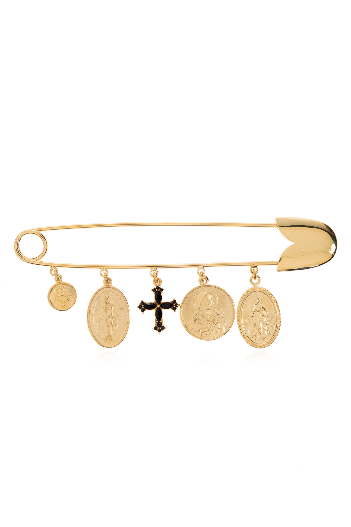 仕*ん様 DOLCE & GABBANA COLLANA OTTONE ネックレ Dolce & Gabbana Brooch with charms | Men's Jewelery | Vitkac